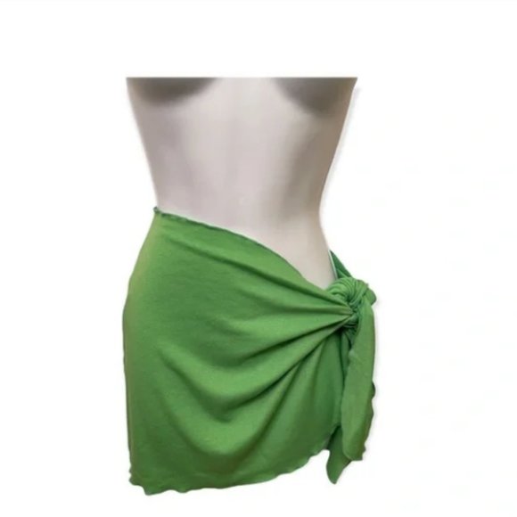 Dotti Swim Dotti Bathing Suit Bottom Cover Up Lime Green Os Poshmark